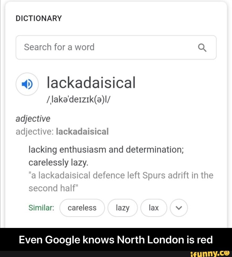 Lackadaisical Definition Wallpaper