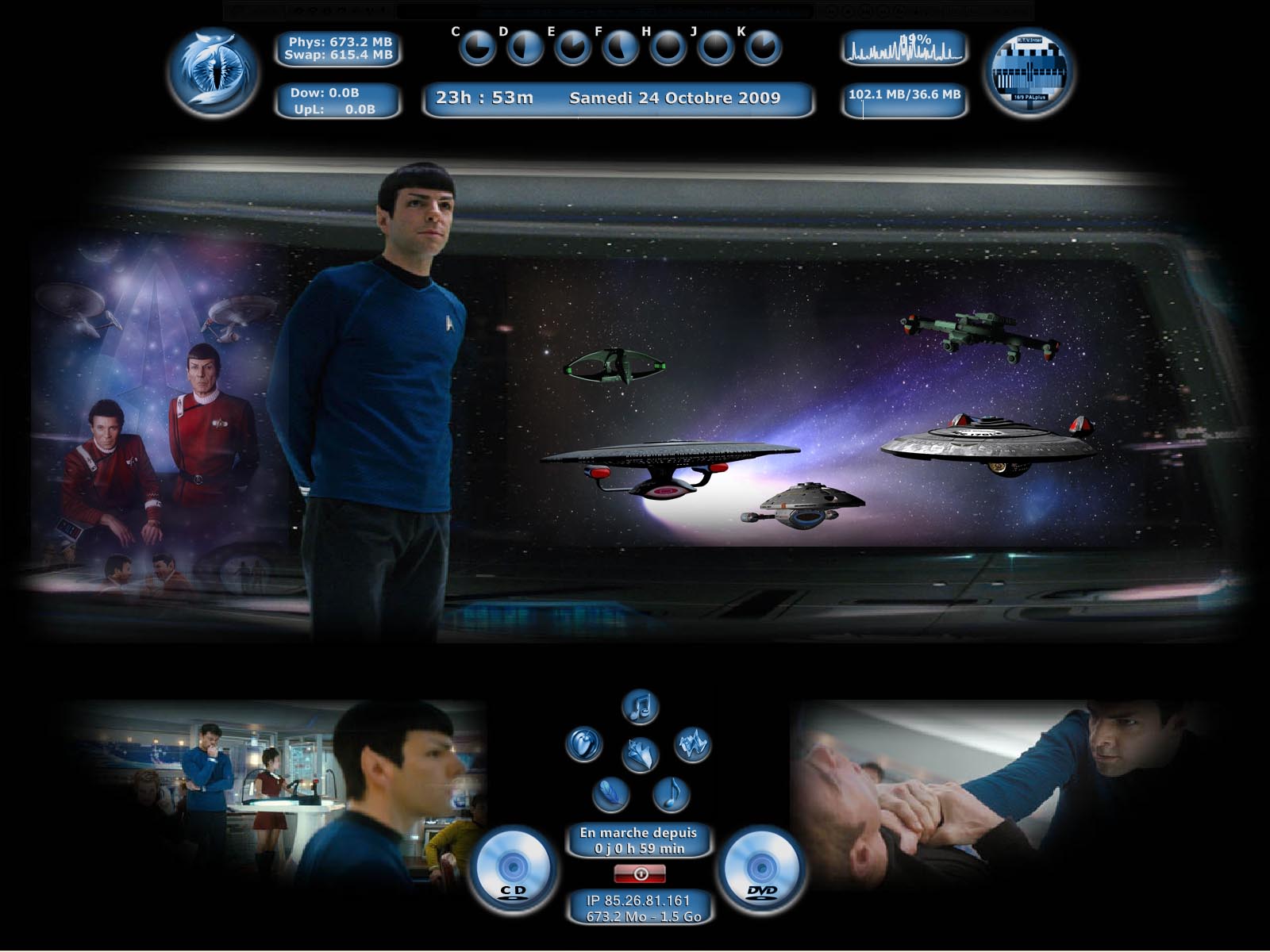 Star Trek Theme By Ordisoft Customization Skins Themes System