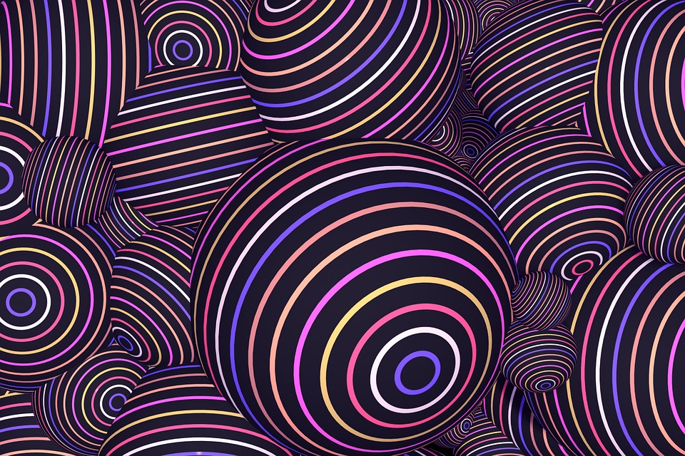 Spheres Funky Wallpaper Image On