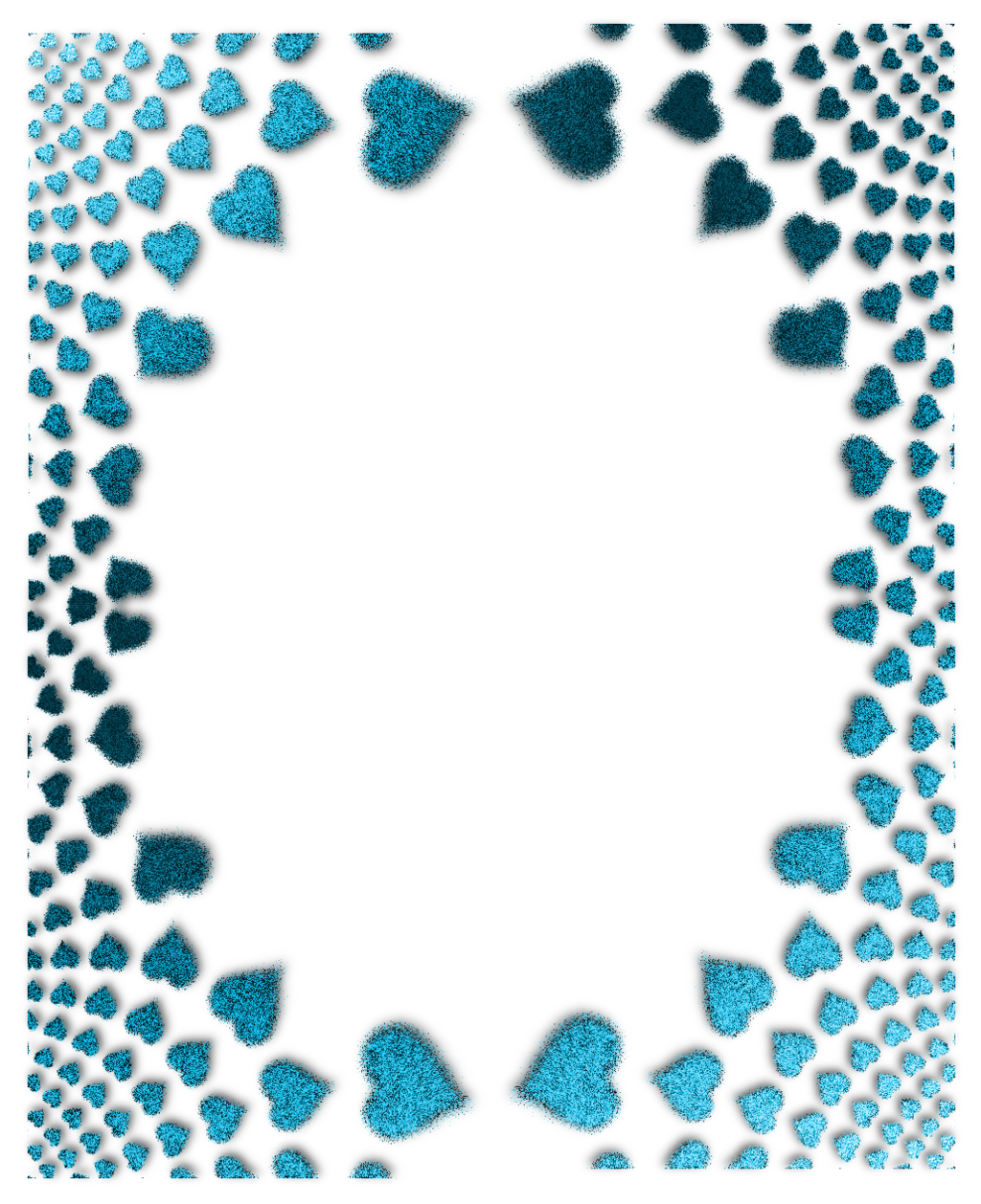 Free download Turquoise Frame Border by JSSanDA on [1024x1258] for your