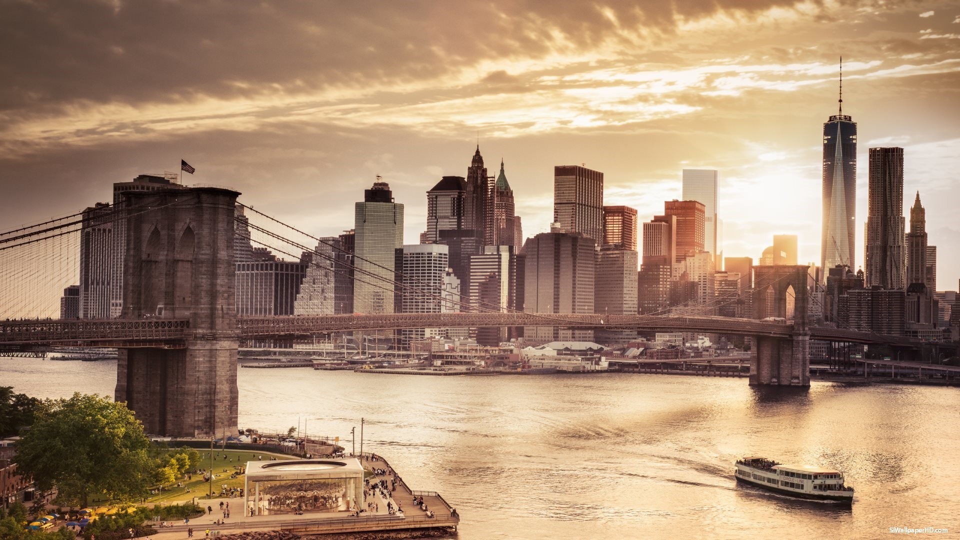 Với những người yêu thích phong cảnh đô thị, hình nền New York Skyline sẽ là một sự lựa chọn tuyệt vời để thăng hoa sự sang trọng và hiện đại trong phong cách của bạn.