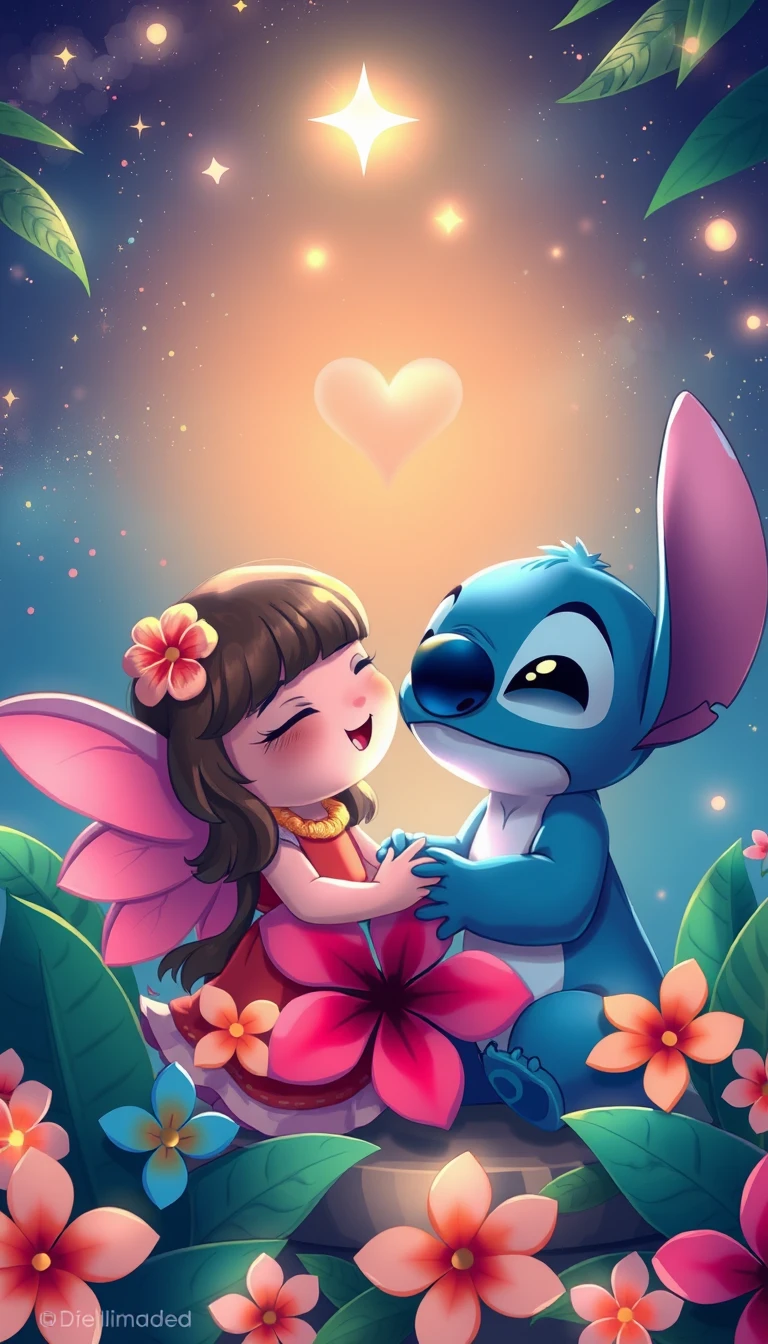 🔥 [30+] Stitch And Angel Couple Wallpapers 