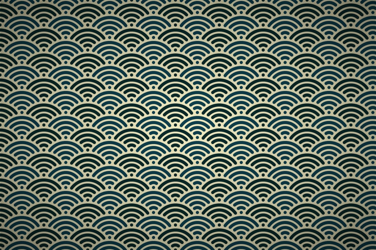 Free classic japanese wave wallpaper patterns 1200x800