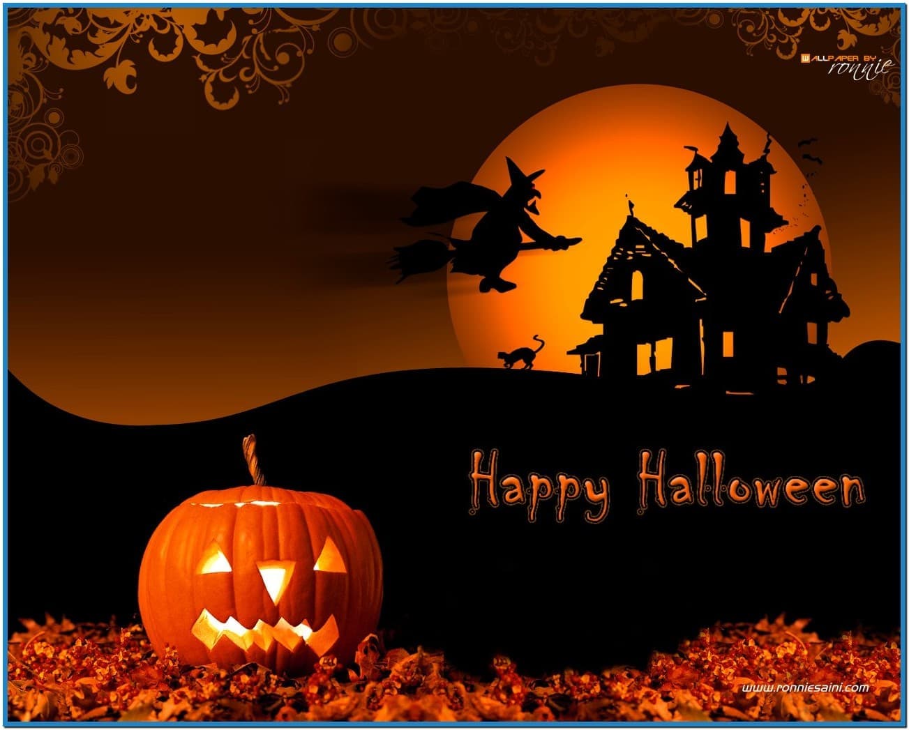 Halloween screensavers and wallpapers   Download free