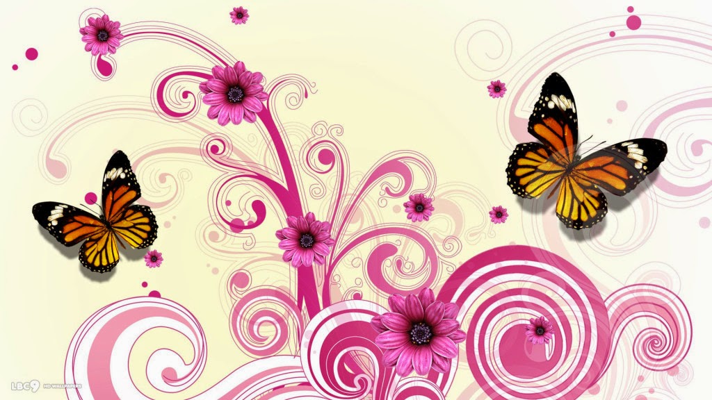 Colorful Butterfly Designs Background For Desktop Abstract HD