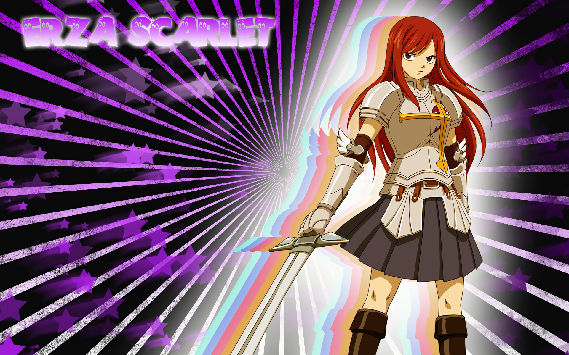 erza scarlet   Erza and Lucy Wallpaper 25468720