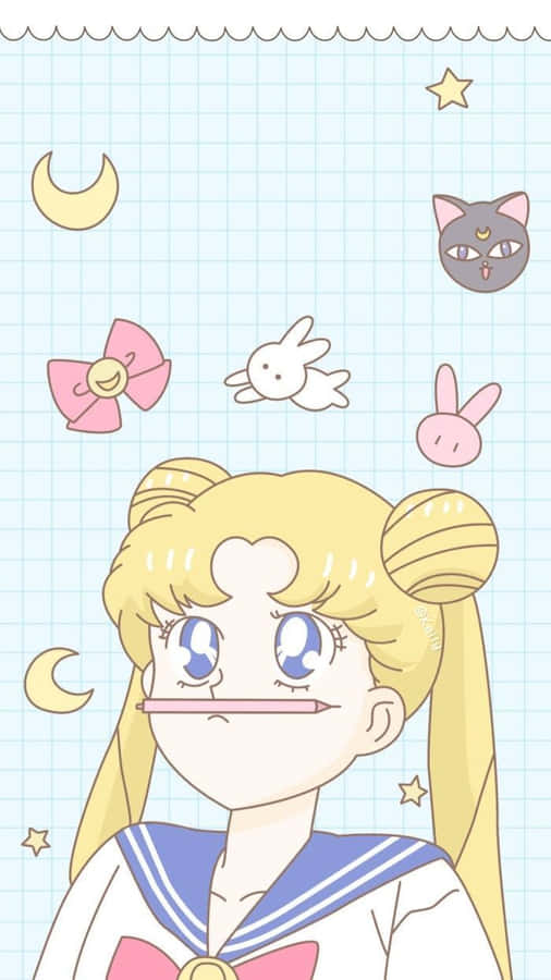 Pap Is De Parede iPad Sailor Moon Wallpaper