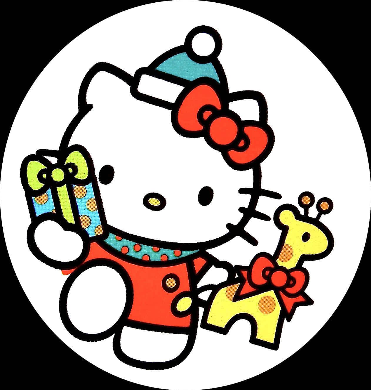 Download Christmas Hello Kitty Sanrio PFP Wallpaper