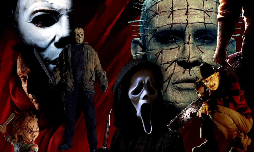 Horror Movie Killers Wallpaper By