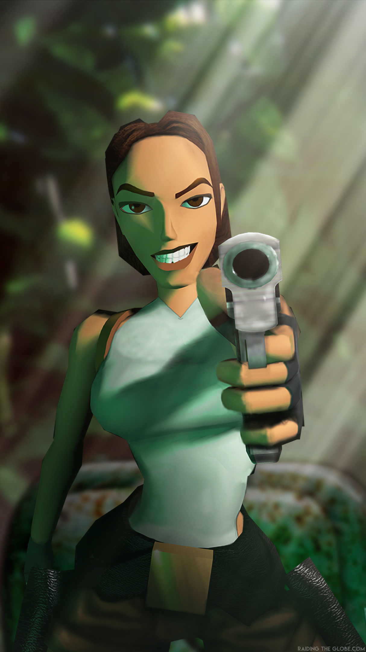 Classic Tomb Raider Mobile Wallpaper