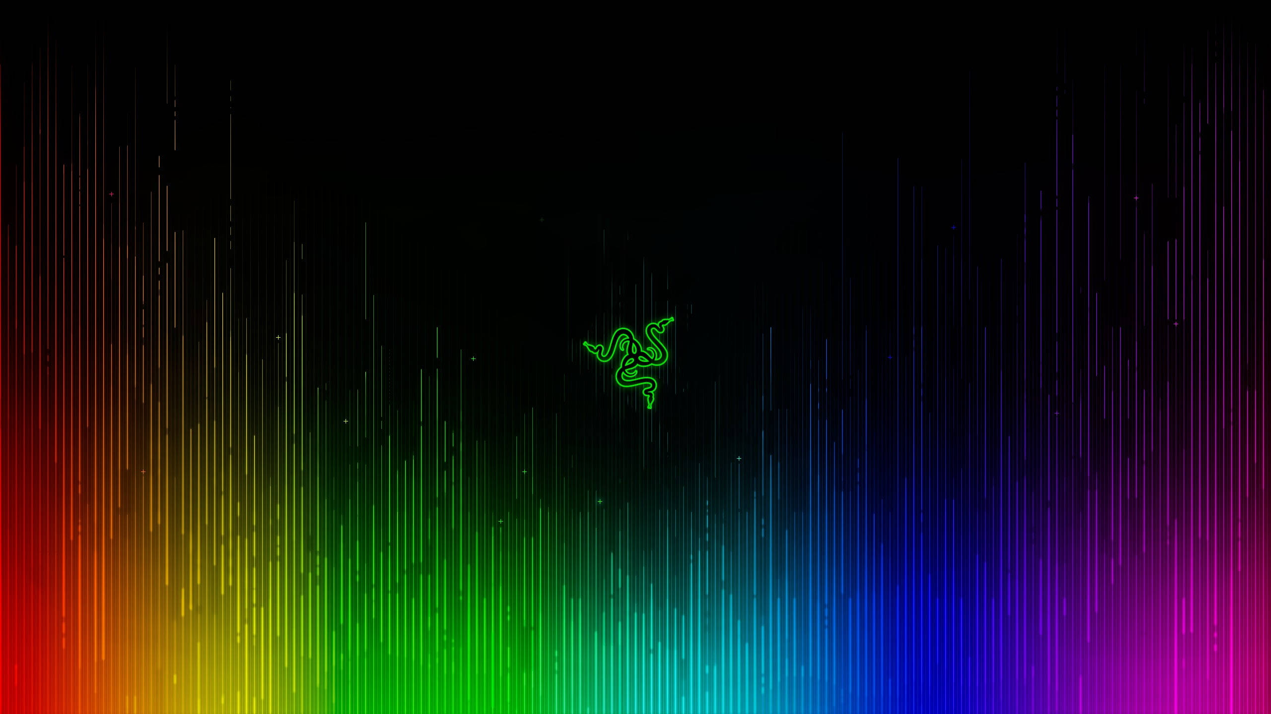 En Regenbogengrafik Razer Gaming Logo HD Wallpaper