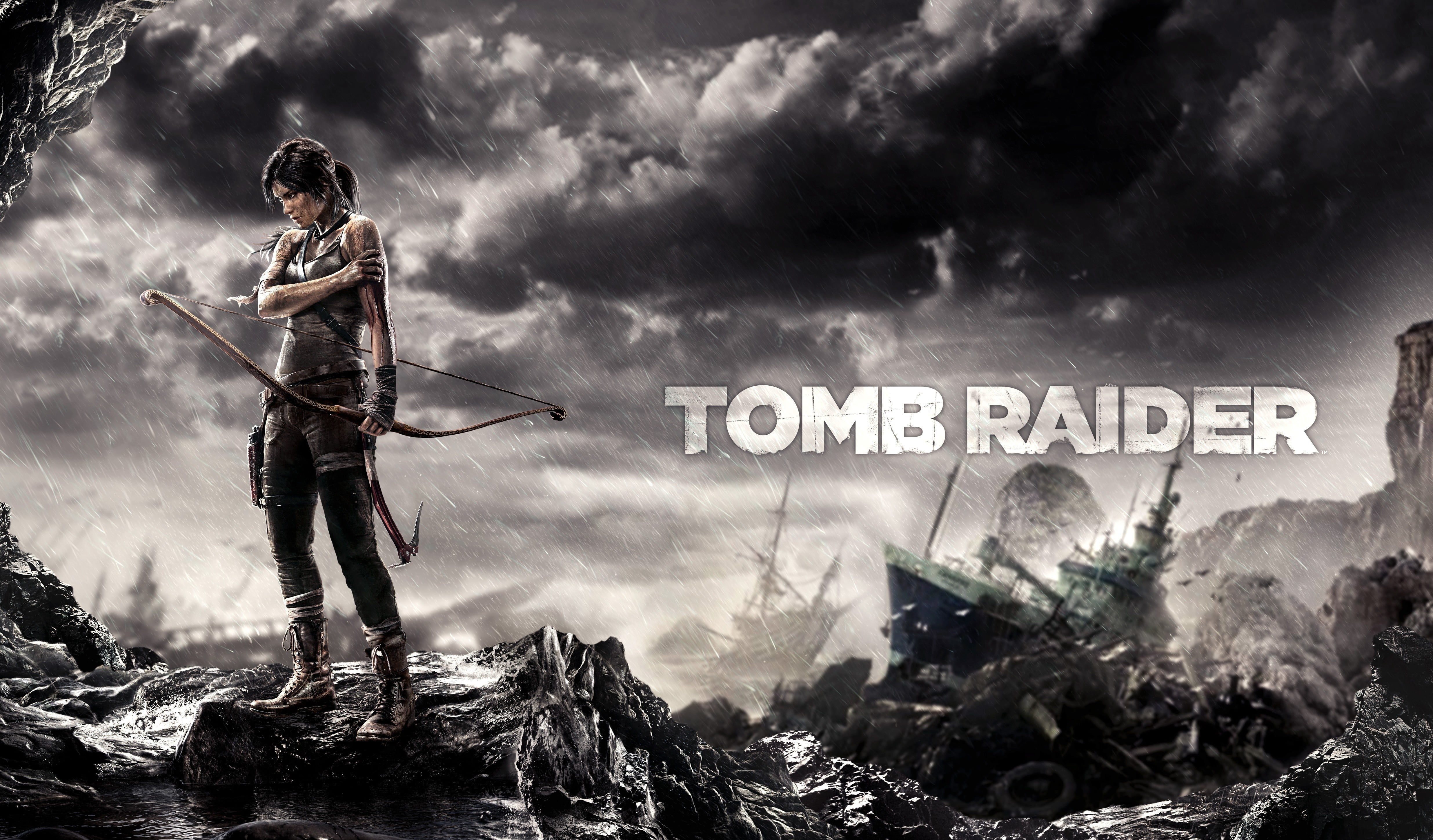 Tomb Raider Game Application HD Wallpaper