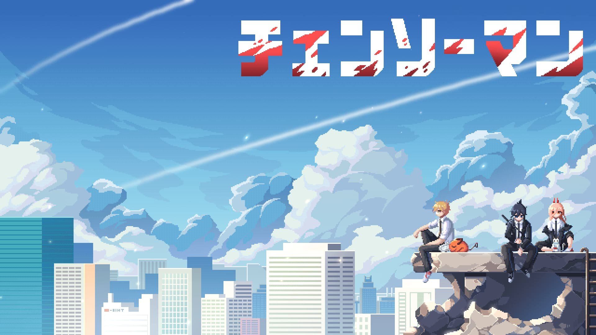Blue Anime Aesthetic Wallpaper