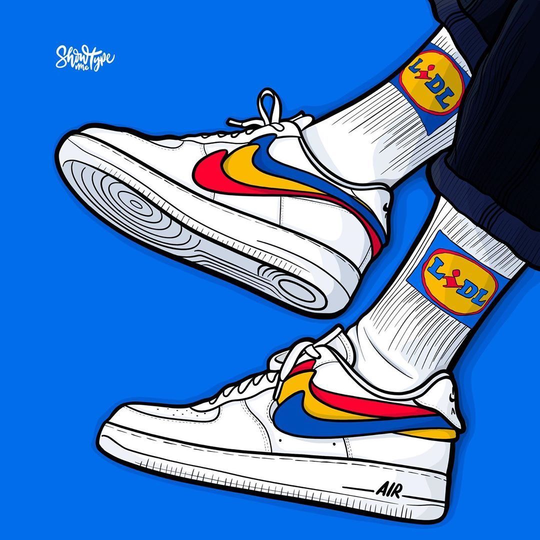 [20+] Sneaker Cartoon Wallpapers | WallpaperSafari
