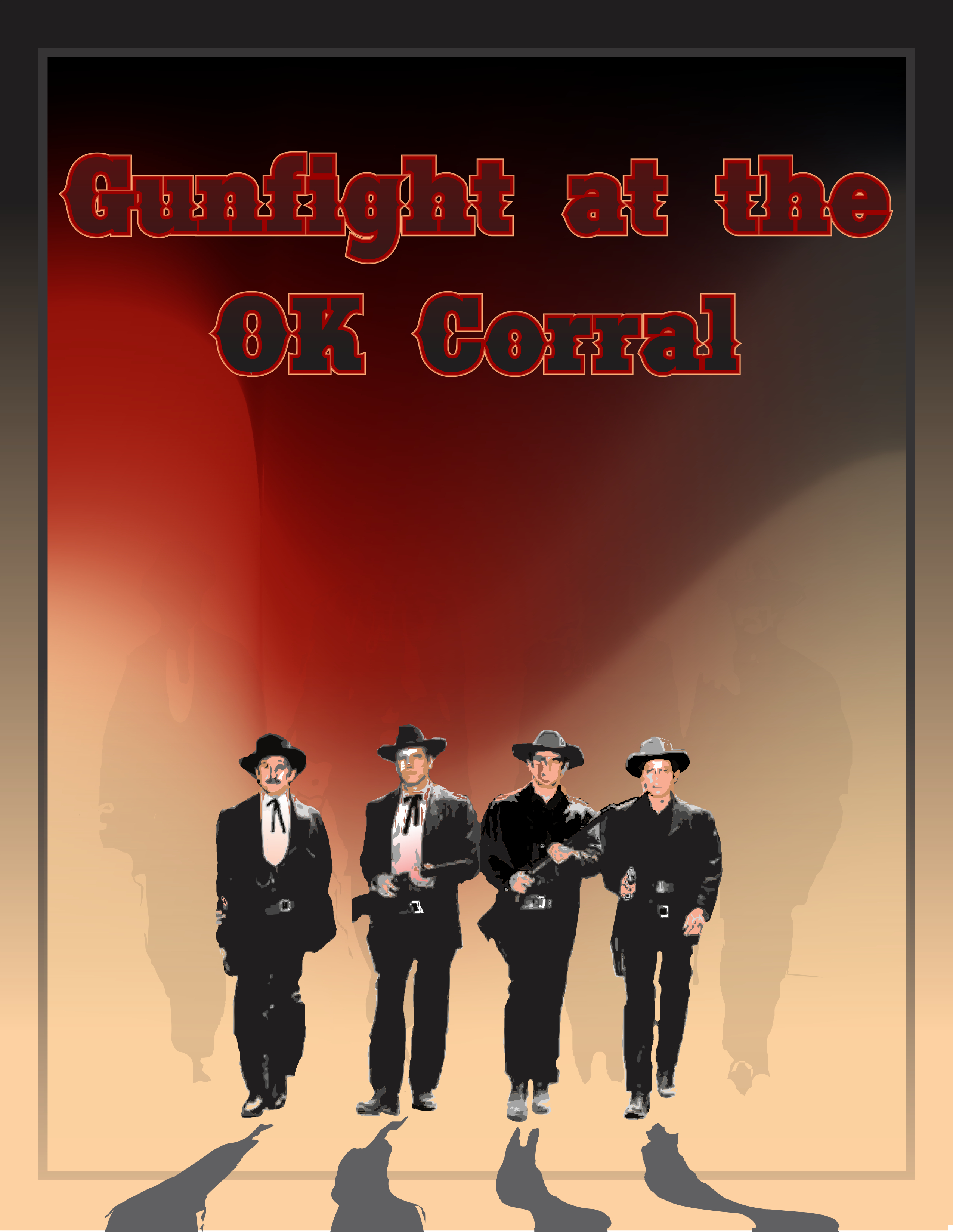Iconic Image Gunfight At The Ok Corral My Favorite Westerns