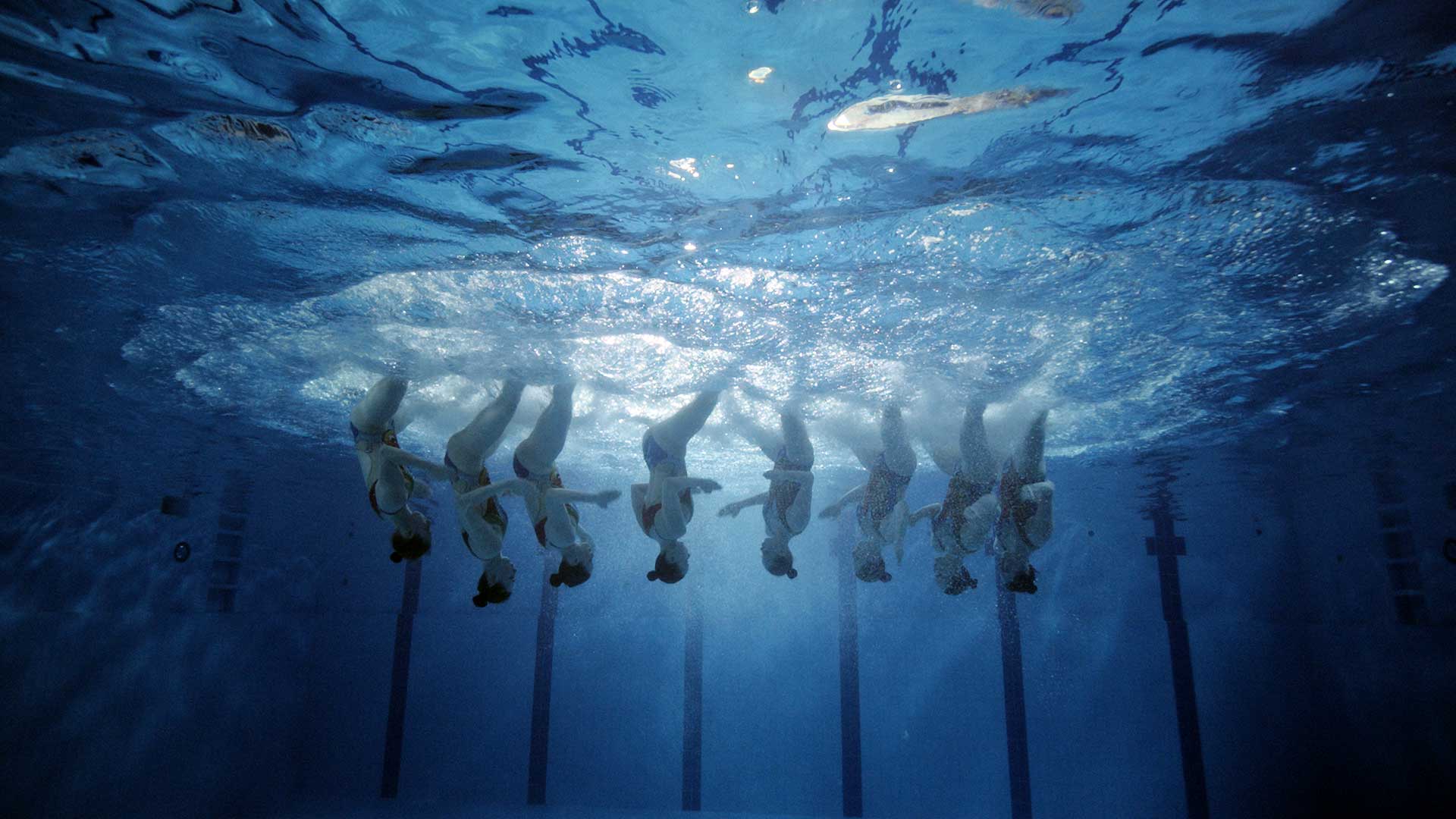 Synchronized Swimming Wallpaper X