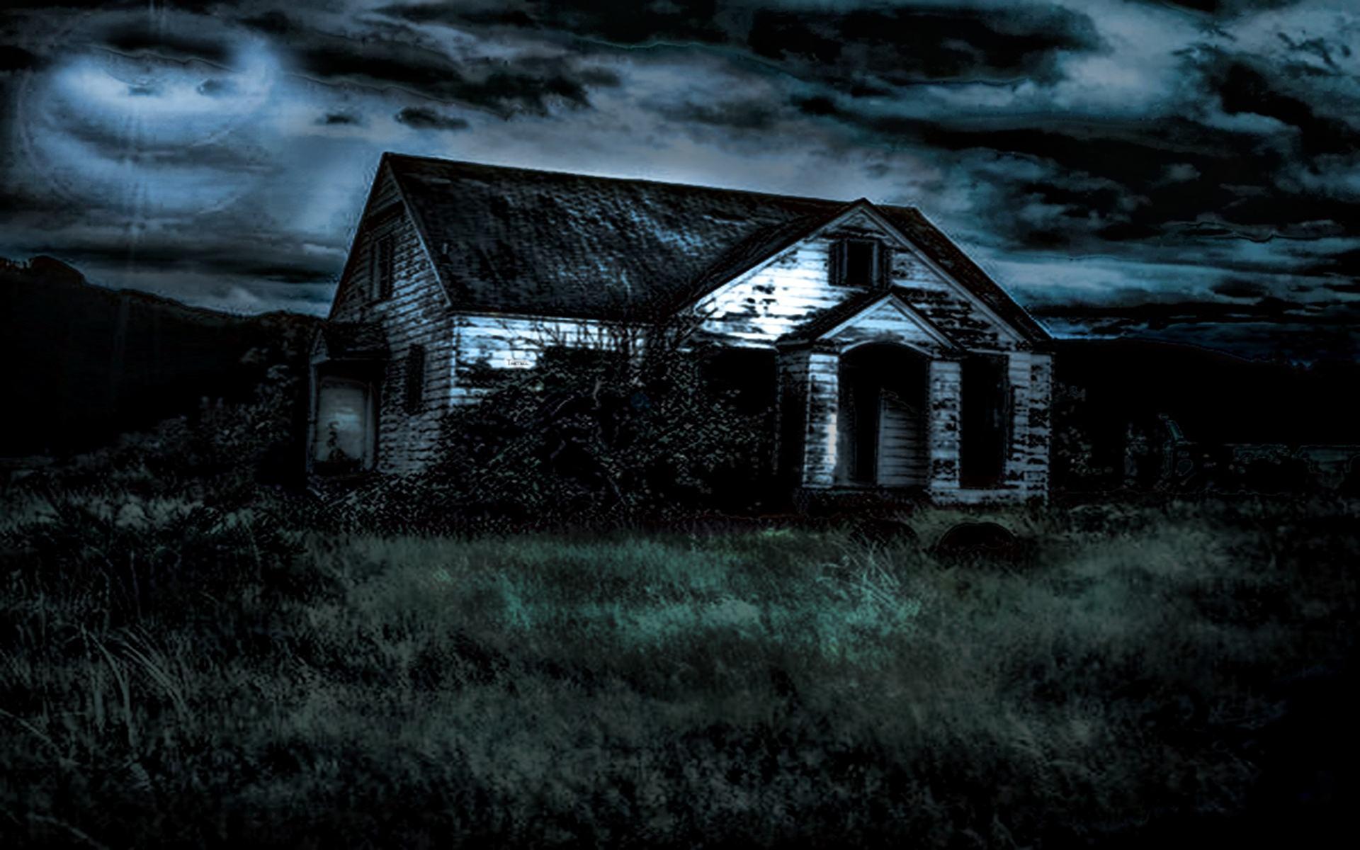 Scary House Background