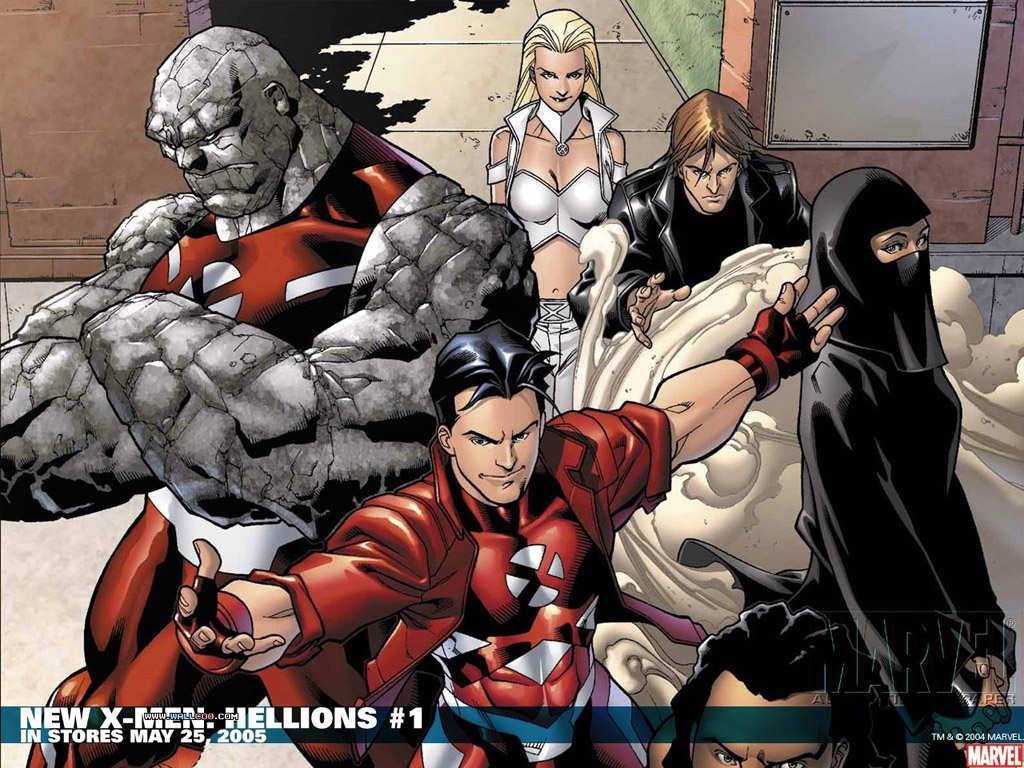 New X Men Hellions Marvel Ics Wallpaper