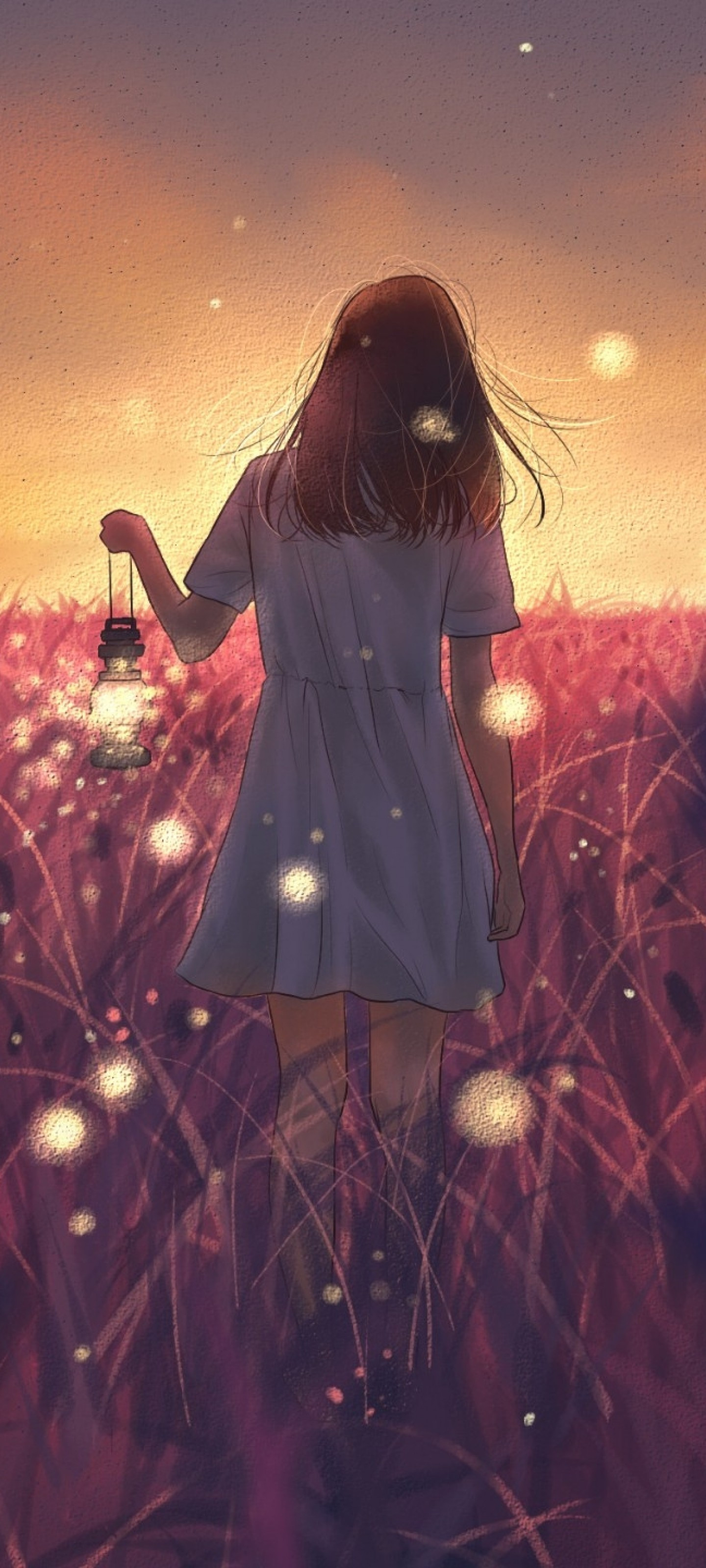 Anime School Girl, Cherry Blossom, Back View, School - , Anime Girl School  HD wallpaper | Pxfuel