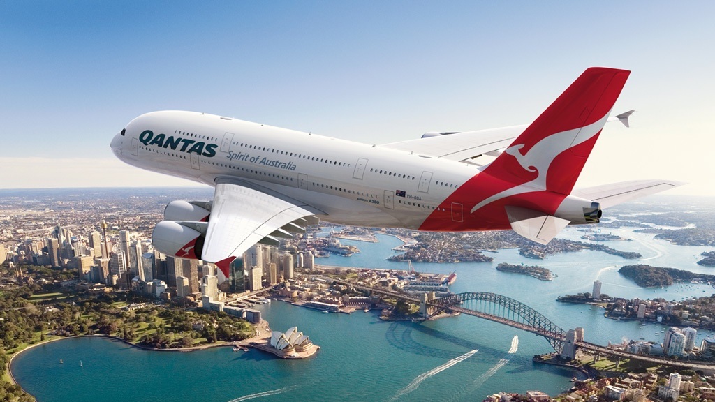 Airbus A380 Widescreen Wallpaper The Qantas Airlines