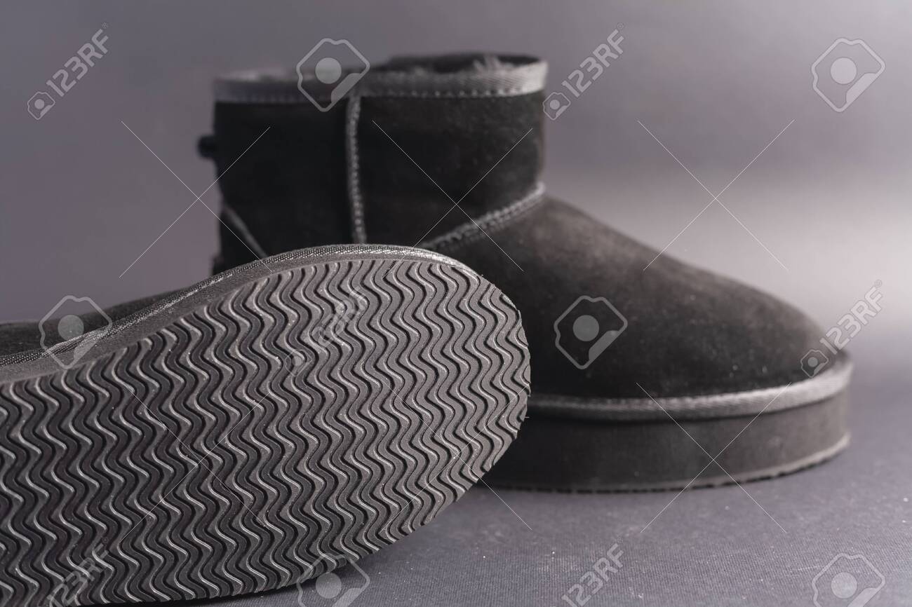 🔥 Free download Black Suede Uggs Stock Photo On A Black Background ...