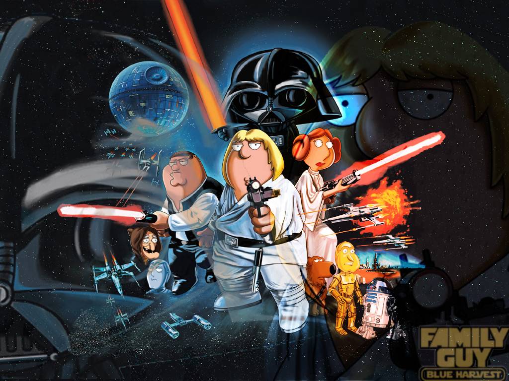 Star Wars Family Guy Wallpaper