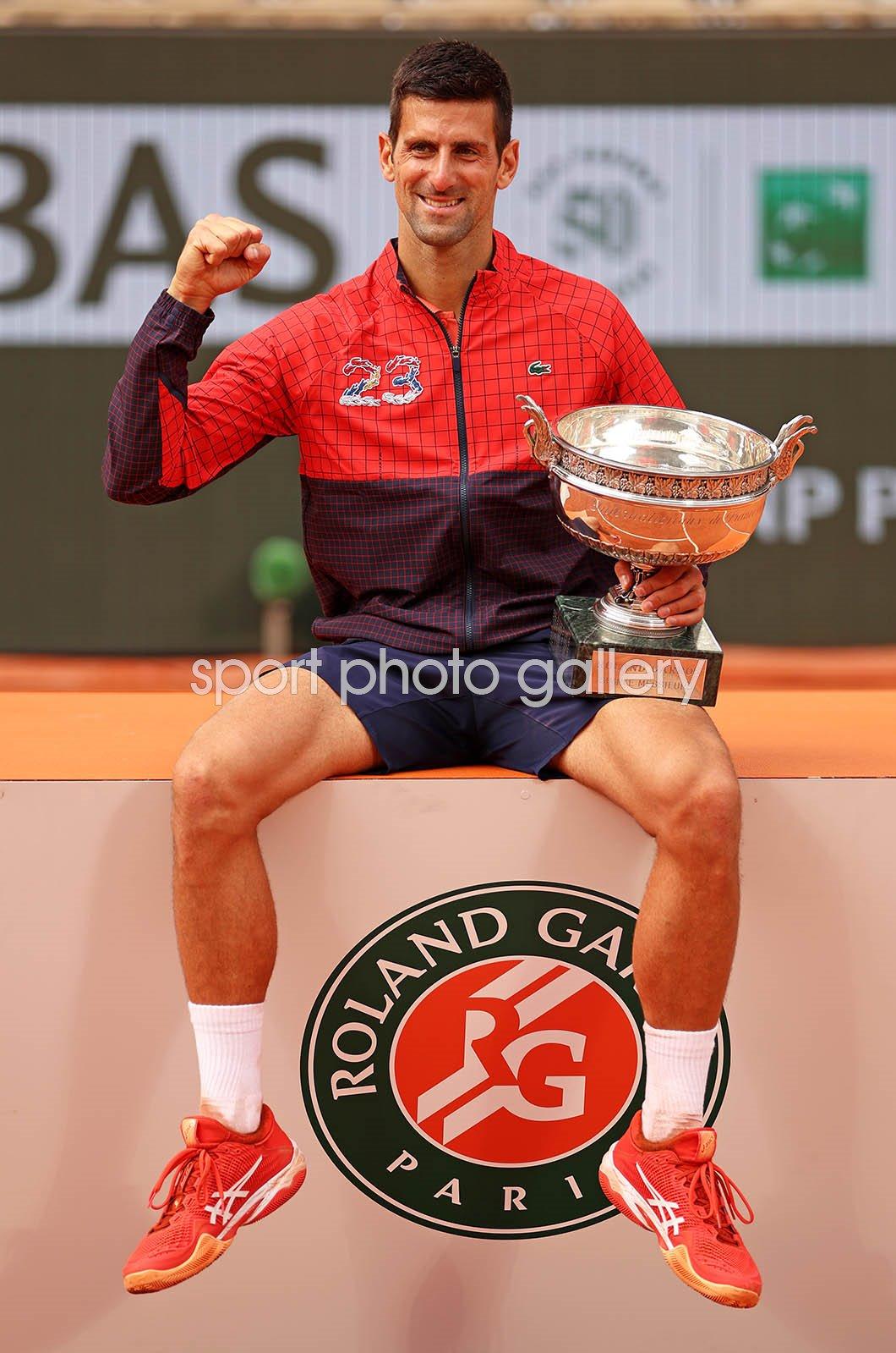 Novak Djokovic Serbia French Open Champion Roland Garros