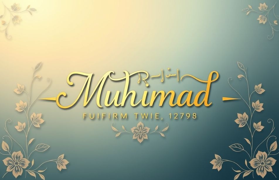 Muhammad Name Wallpaper
