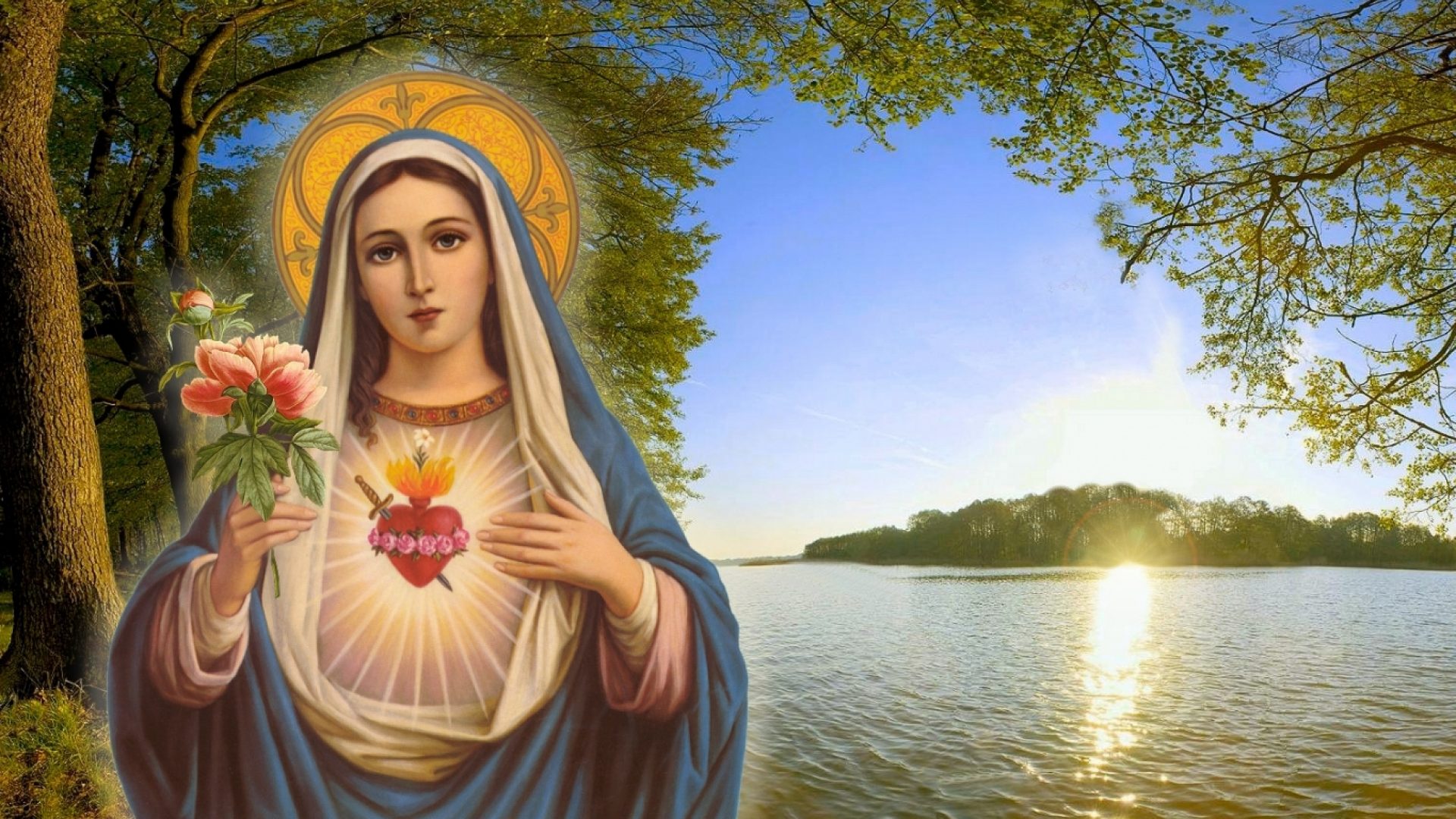 Mother Mary Image HD Wallpaper God