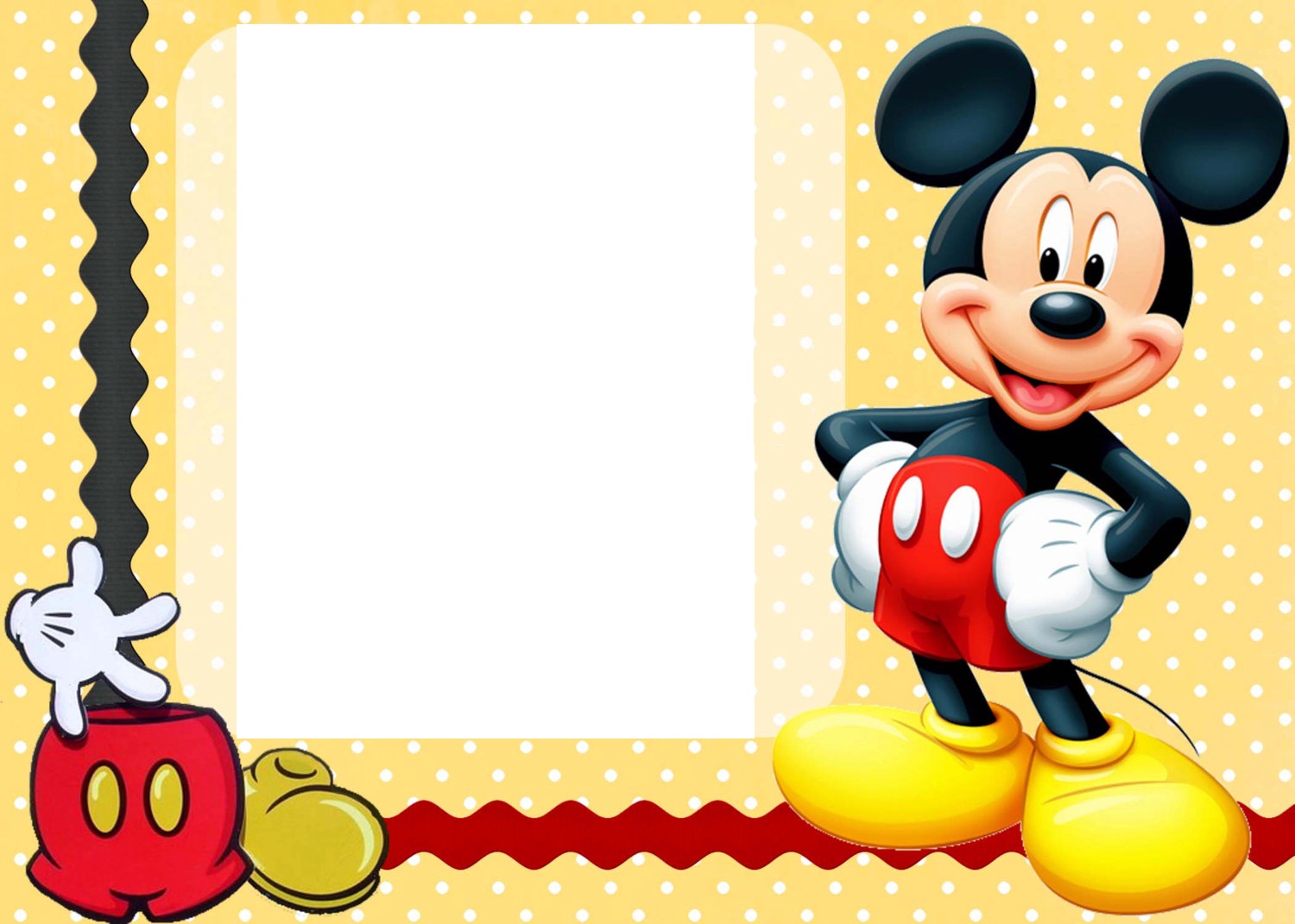 Printable Mickey Mouse BirtHDay Cards Luxury Lifestyle Design