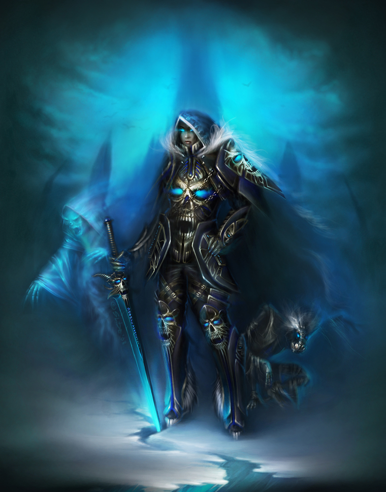 Death Knight by oione on