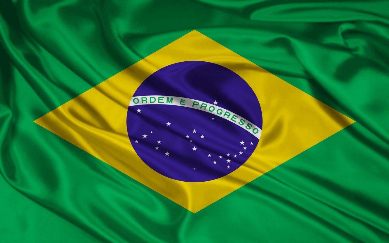 Brazil Flag Desktop Pc And Mac Wallpaper
