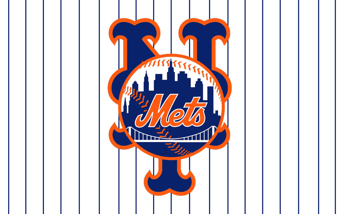 Mets Logo Wallpaper Mets pinstripes by monkeybiziu