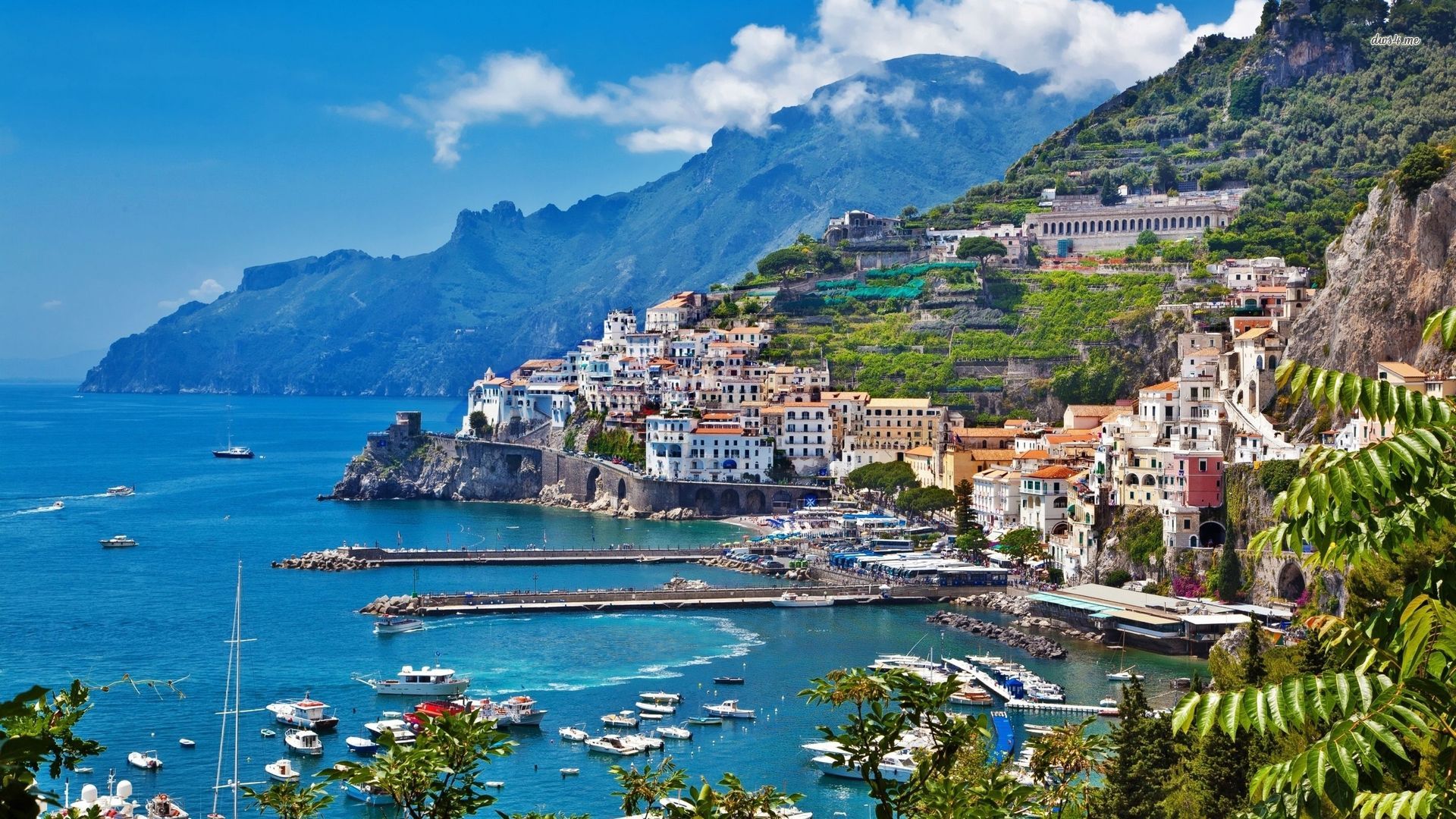 Amalfi Coast Wallpaper
