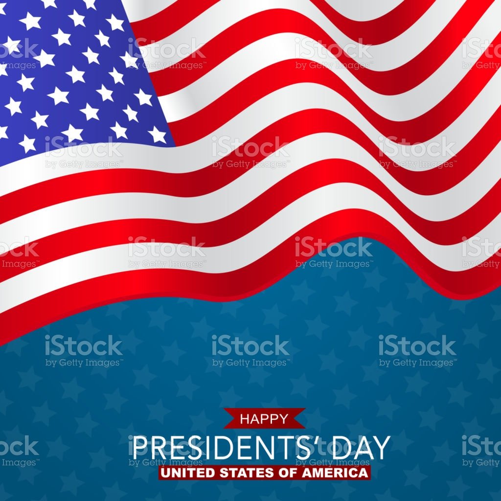 Free download Happy Presidents Day Banner Background Usa Waving Flag ...