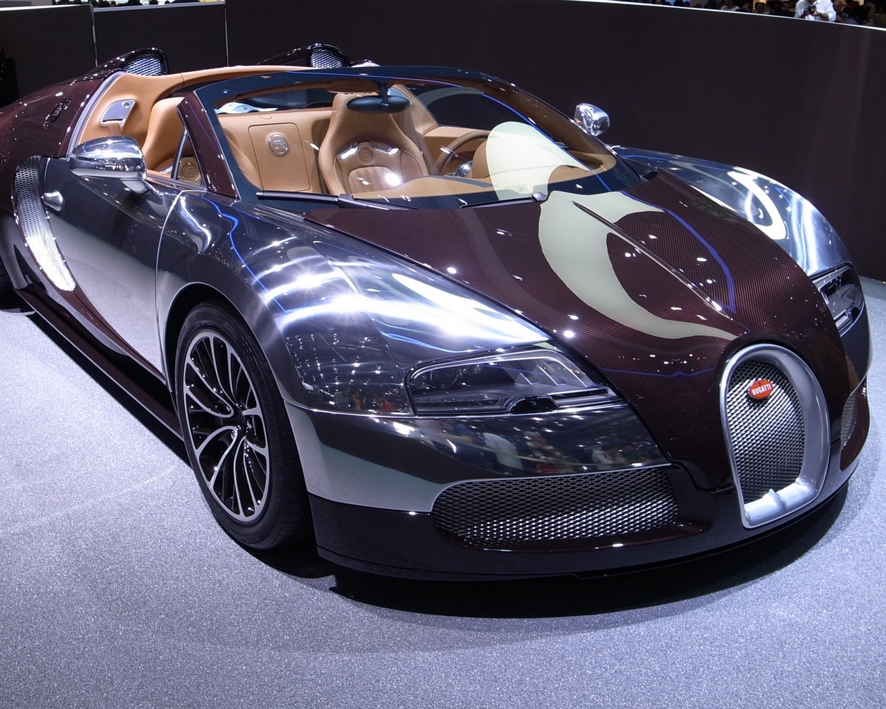 Wallpaper Bugatti Veyron Sport Car Standard