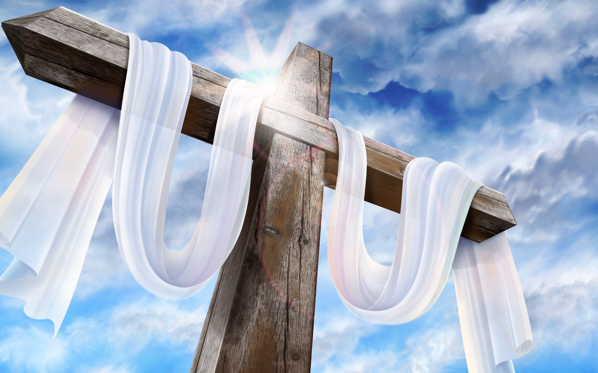 Death Of Jesus Christ On The Cross Wallpaper Background