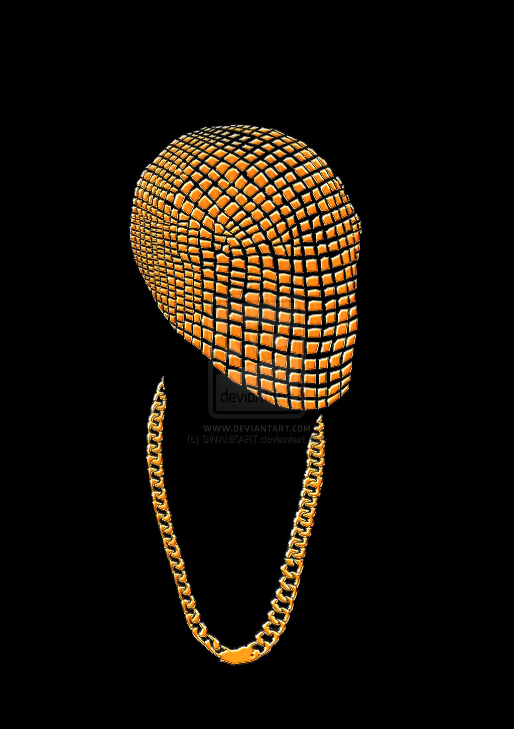 Yeezus Mask Wallpaper West Masked Gold By
