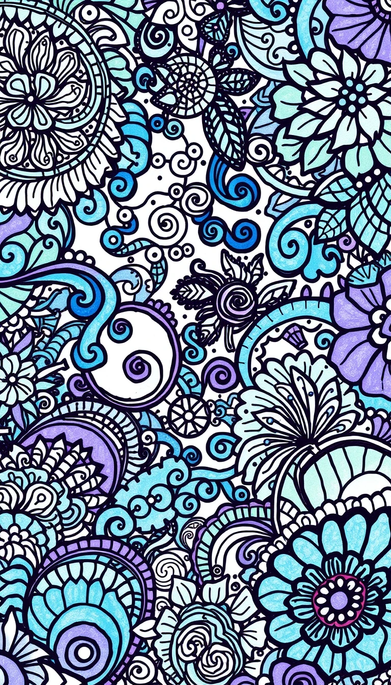 Zentangle Background