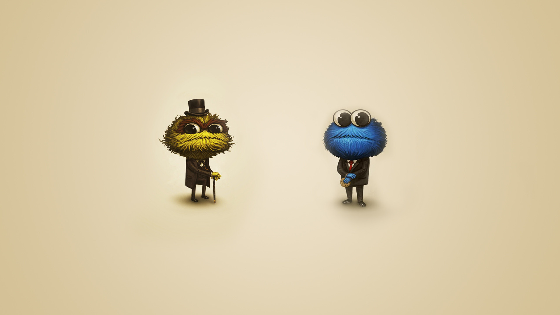 The Cookie Monster And Oskar Grouch Credit To U Spiffings