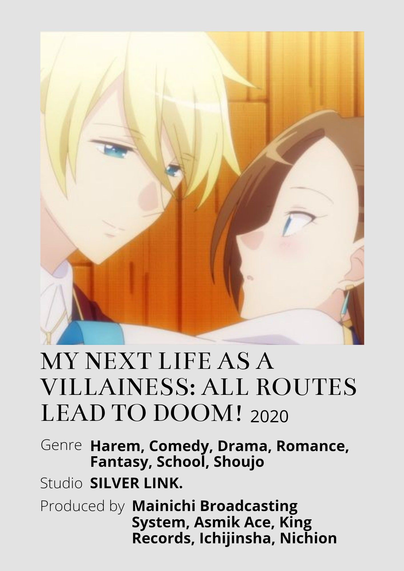 My Next Life As A Villainess Wallpaper