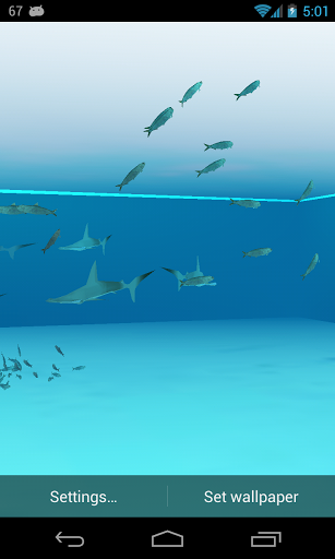 3d Shark Live Wallpaper For Android