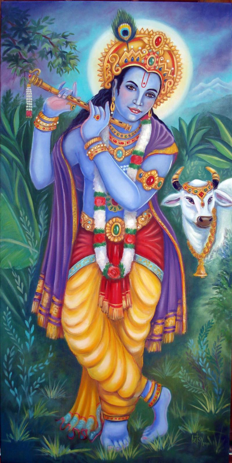 Krishna Is The Hindu Deity Known As Supreme Being