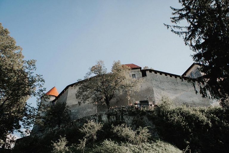 Medieval Lake Bled Castle Wedding Wallpaper
