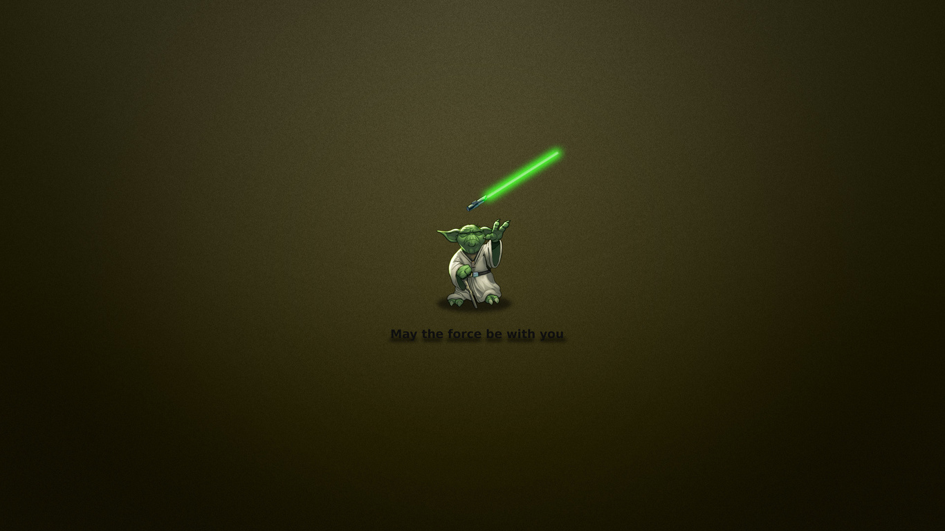 Tapety Star Wars Jedi Yoda Minimalizm Panoramiczny Zdj Cia HD I