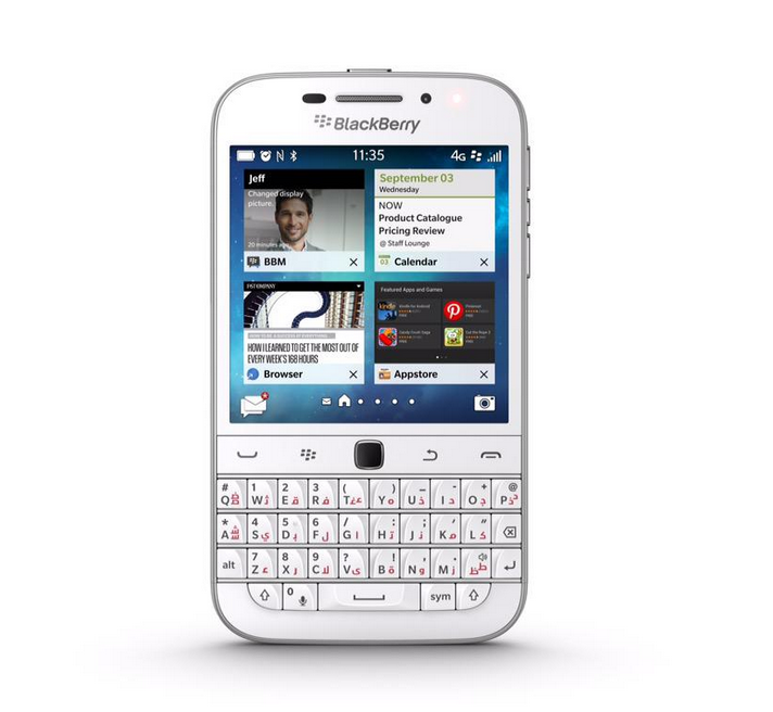 Blackberry Classic In White Now Available Saudi Arabia Crackberry