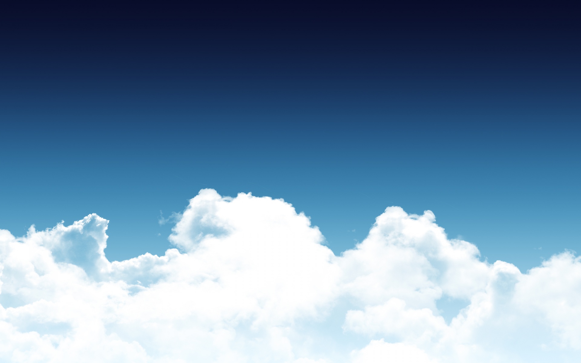 Summer Simple Wallpaper Clouds Desktop