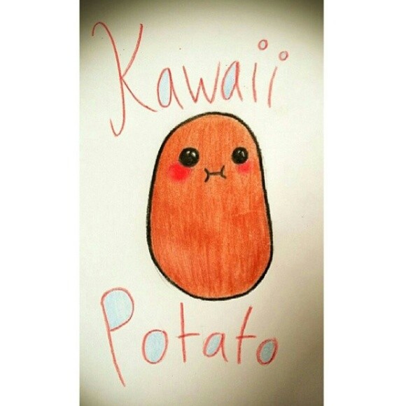 Kawaii Potato Desu by Tinartsu chan 580x580