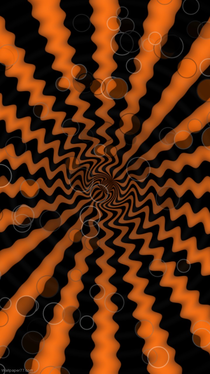 Orange and Black vectors abstract wallpapers vector wallpaper 720x1280