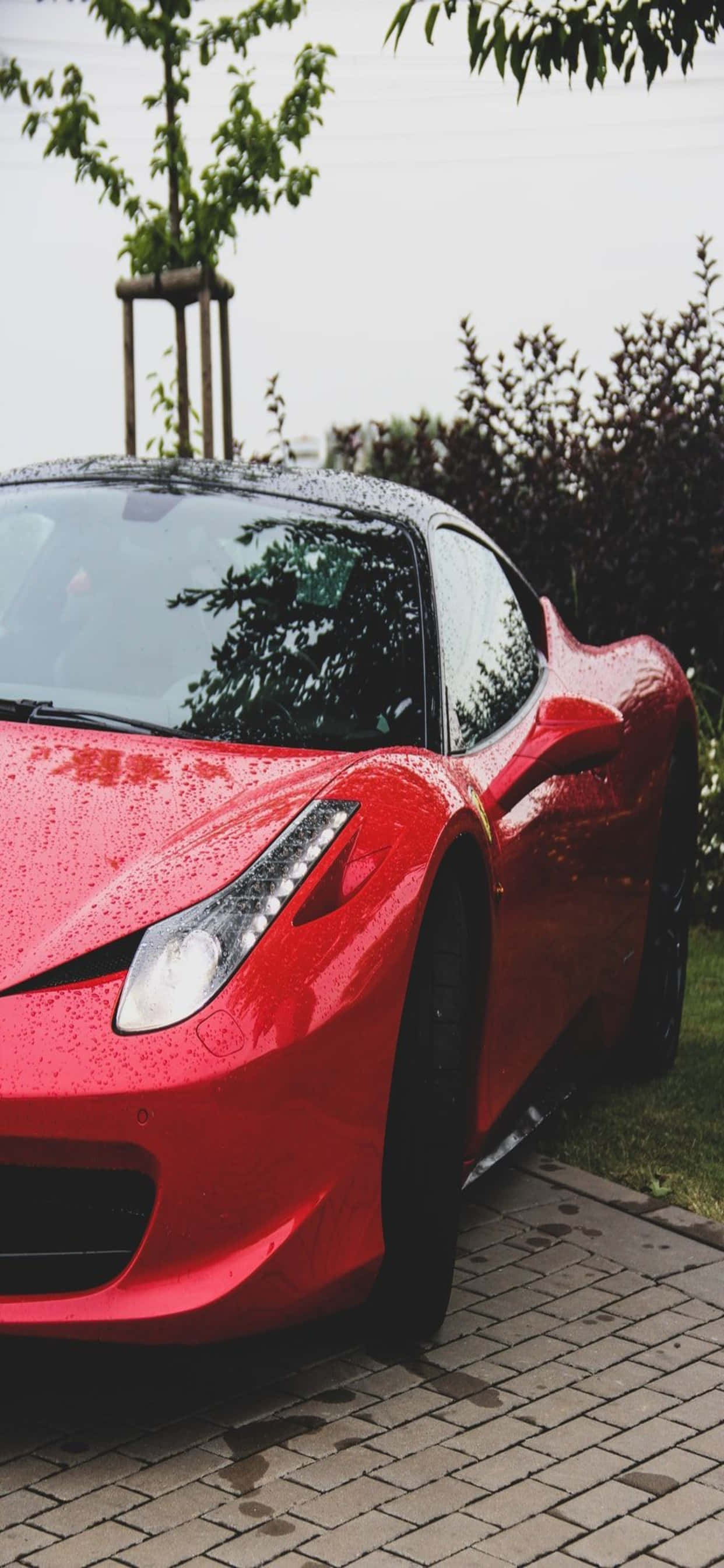 Iphone Xs Max Ferrari Background X Wallpaper